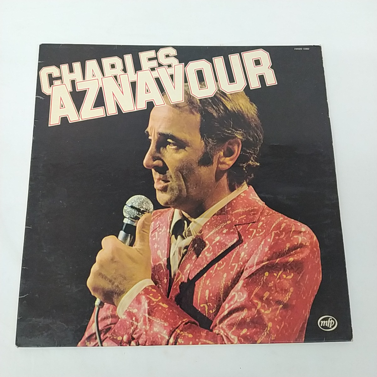 Vinyle 33 tours de Charles Aznavour - Bon état sur Label Emmaüs